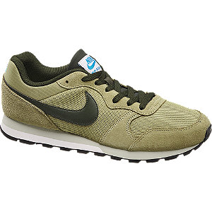 Nike md runner 2 suede fashion sneakers groen heren